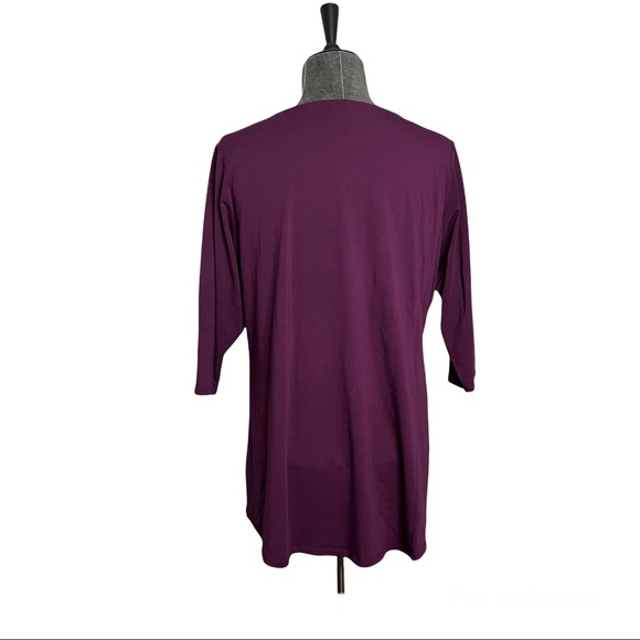 Susan Graver Weekend Studded Top - Picture 4 of 7